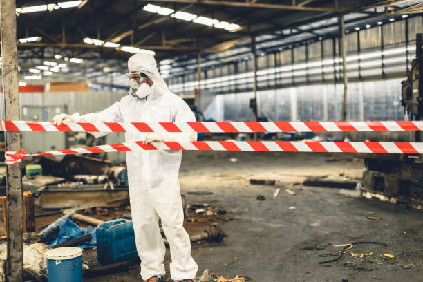 Professional Biohazard technician working in Aberdeen, ID